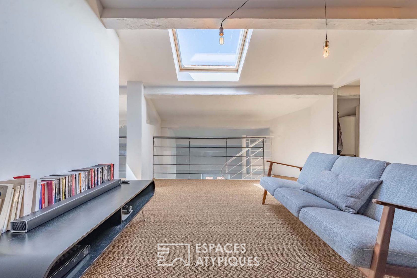 Appartement revisité en duplex contemporain