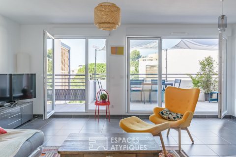 Appartement contemporain avec terrasse