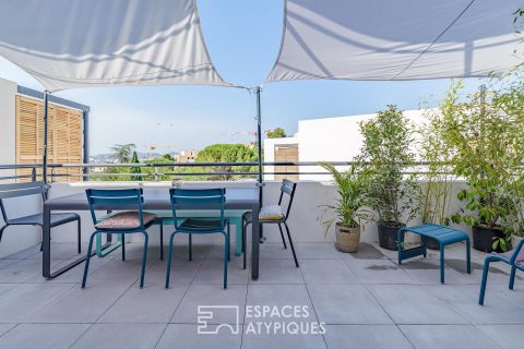 Appartement contemporain avec terrasse