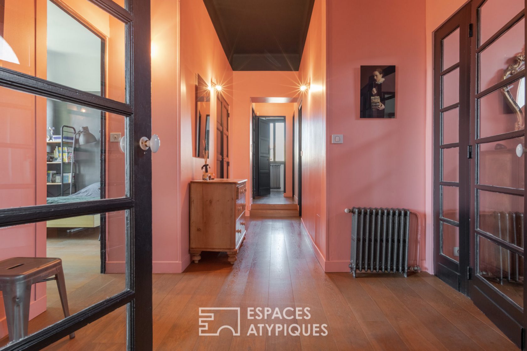 Rez-de-jardin contemporain en duplex