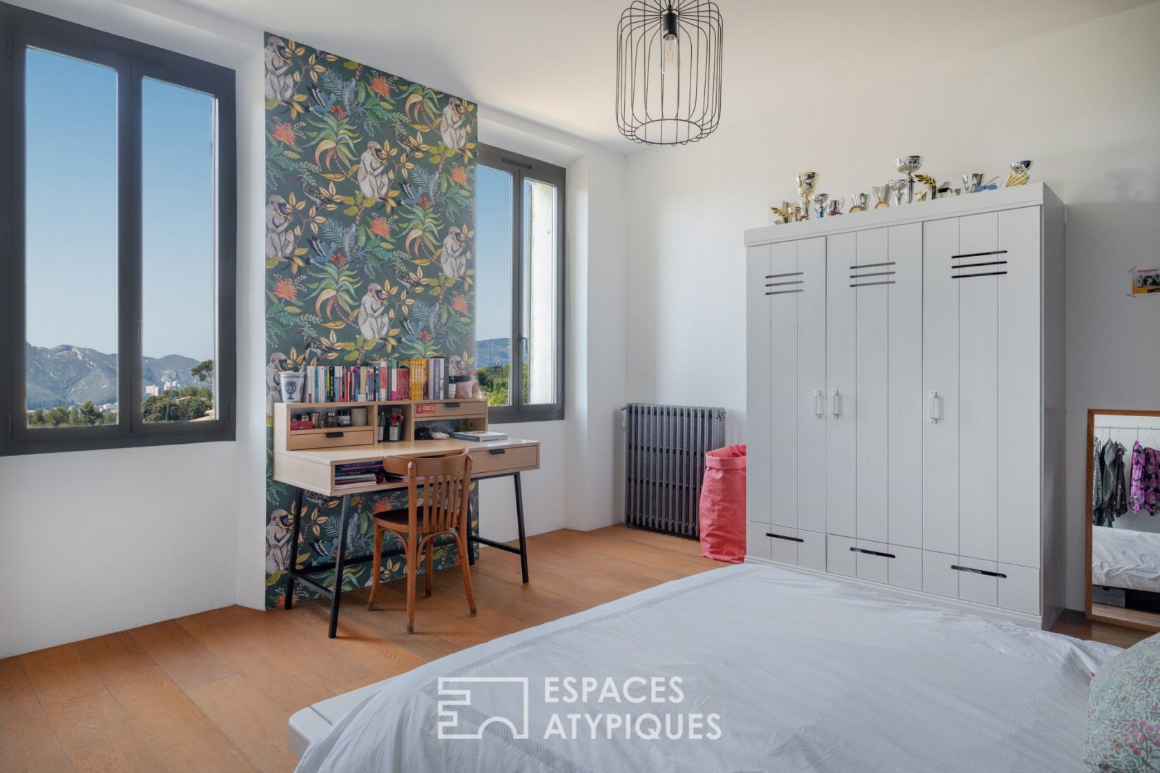 Rez-de-jardin contemporain en duplex