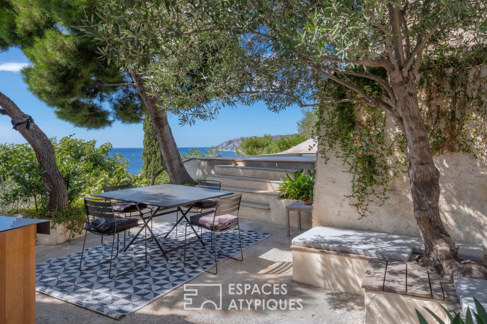 Maison de charme avec vue mer panoramique