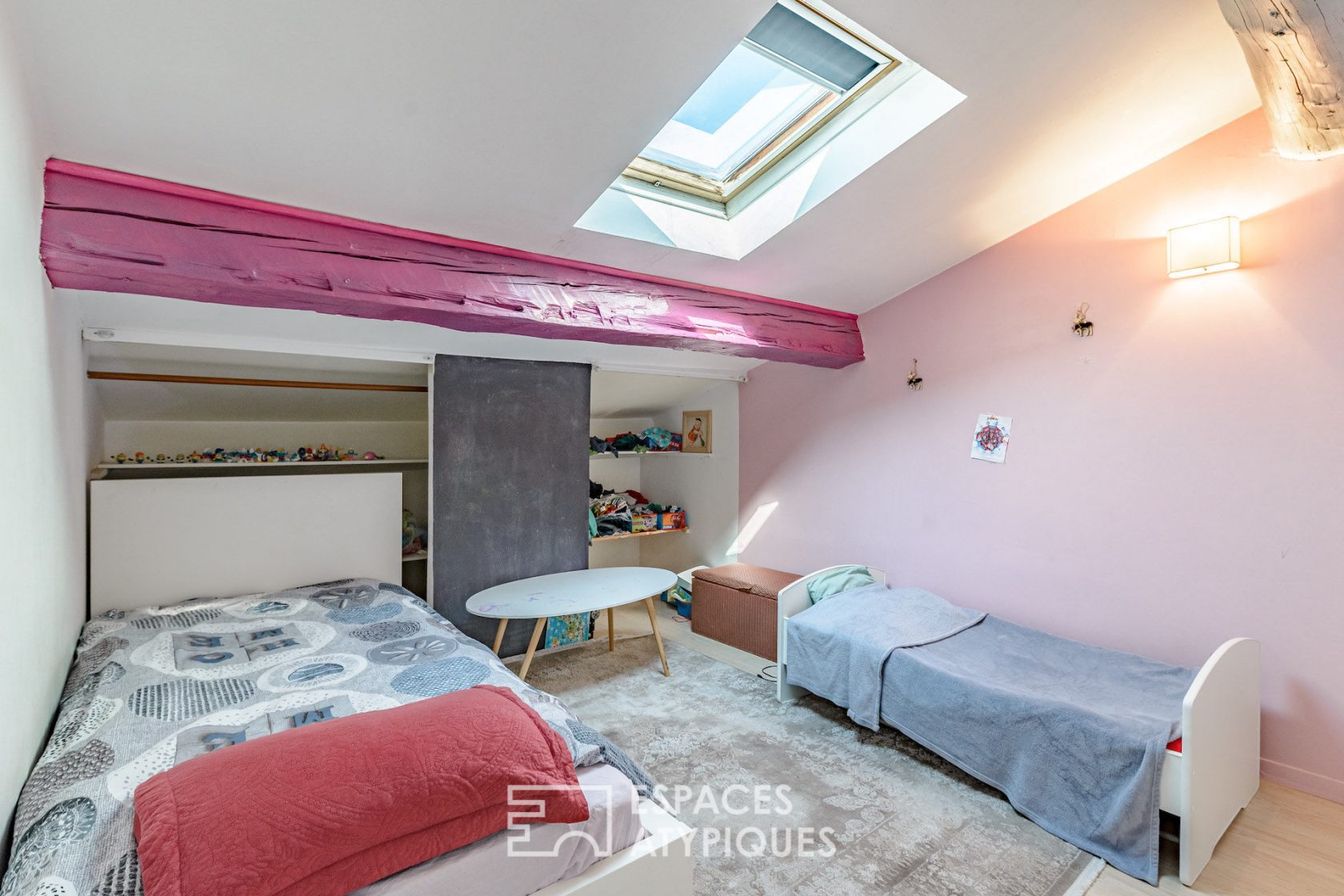 Duplex au dernier étage