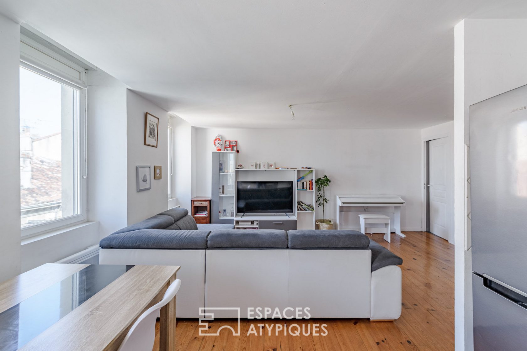 Duplex au dernier étage