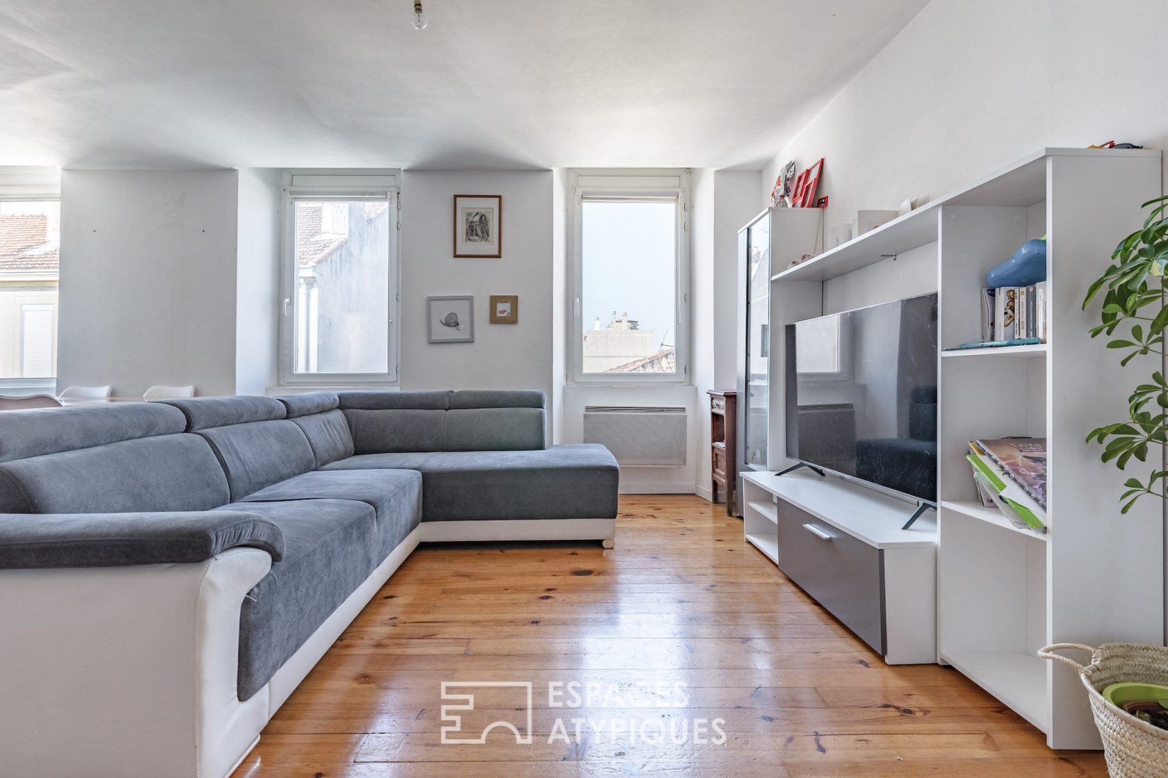 Duplex au dernier étage