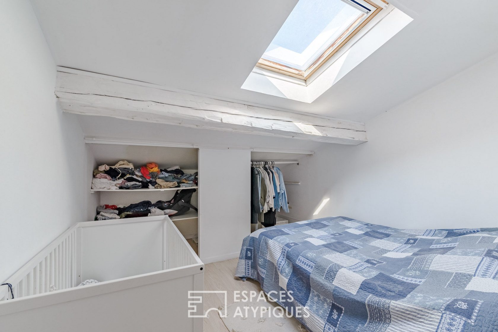 Duplex au dernier étage