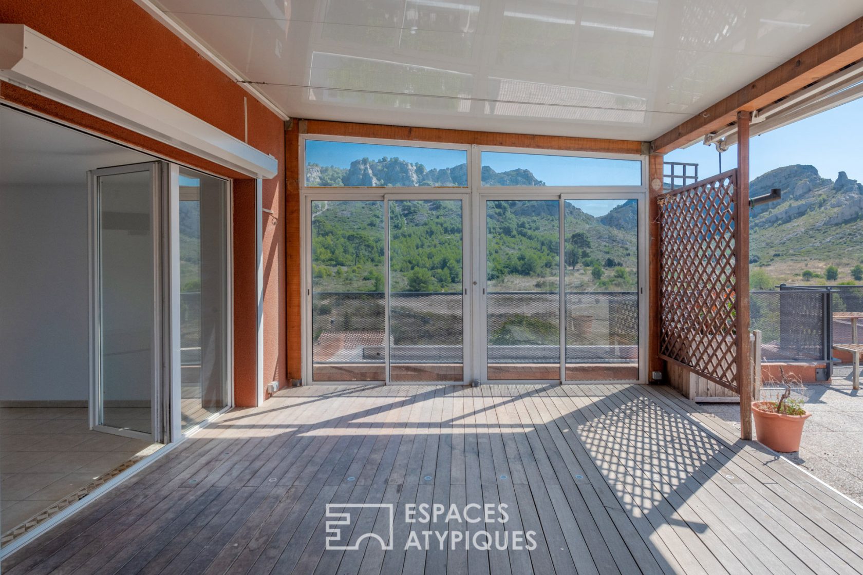 Toit terrasse avec vue panoramique