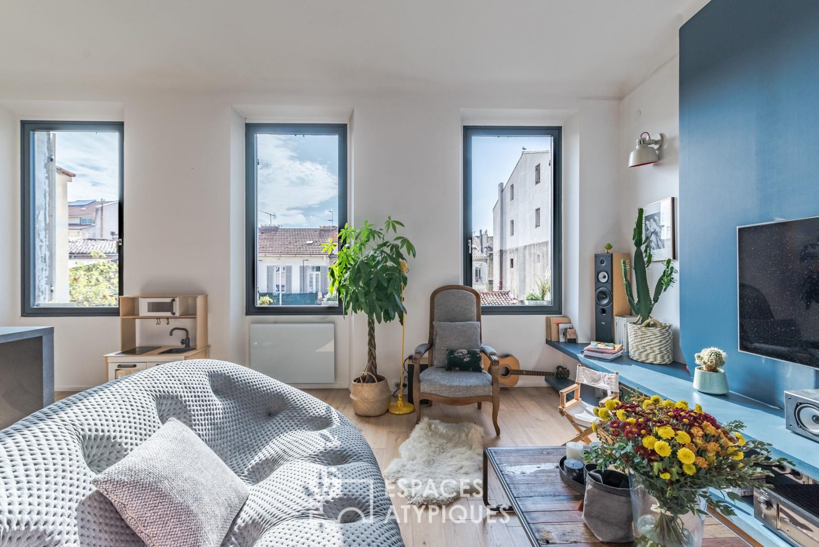 Appartement revisité en contemporain
