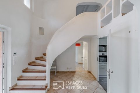 Villa néo-provençale avec vue