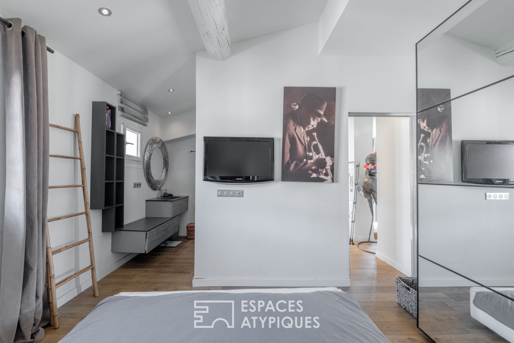 Duplex avec terrasse en centre ville