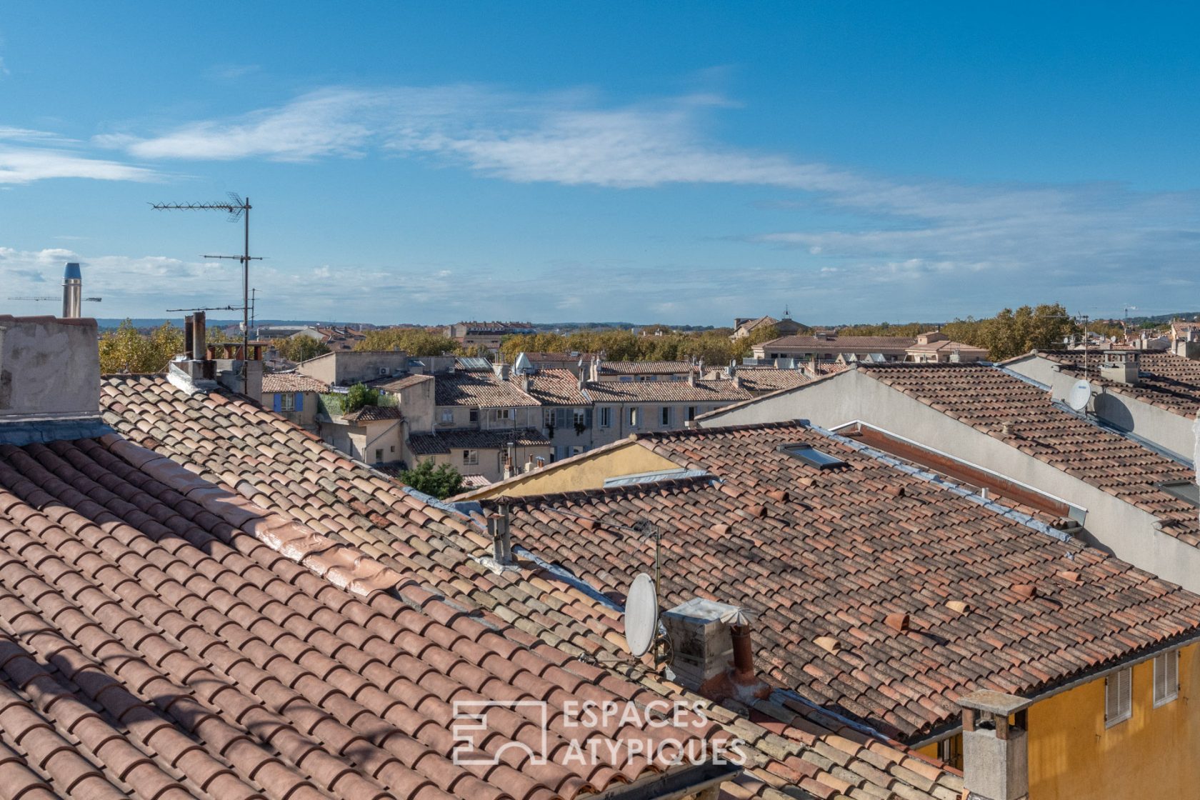 Duplex avec terrasse en centre ville