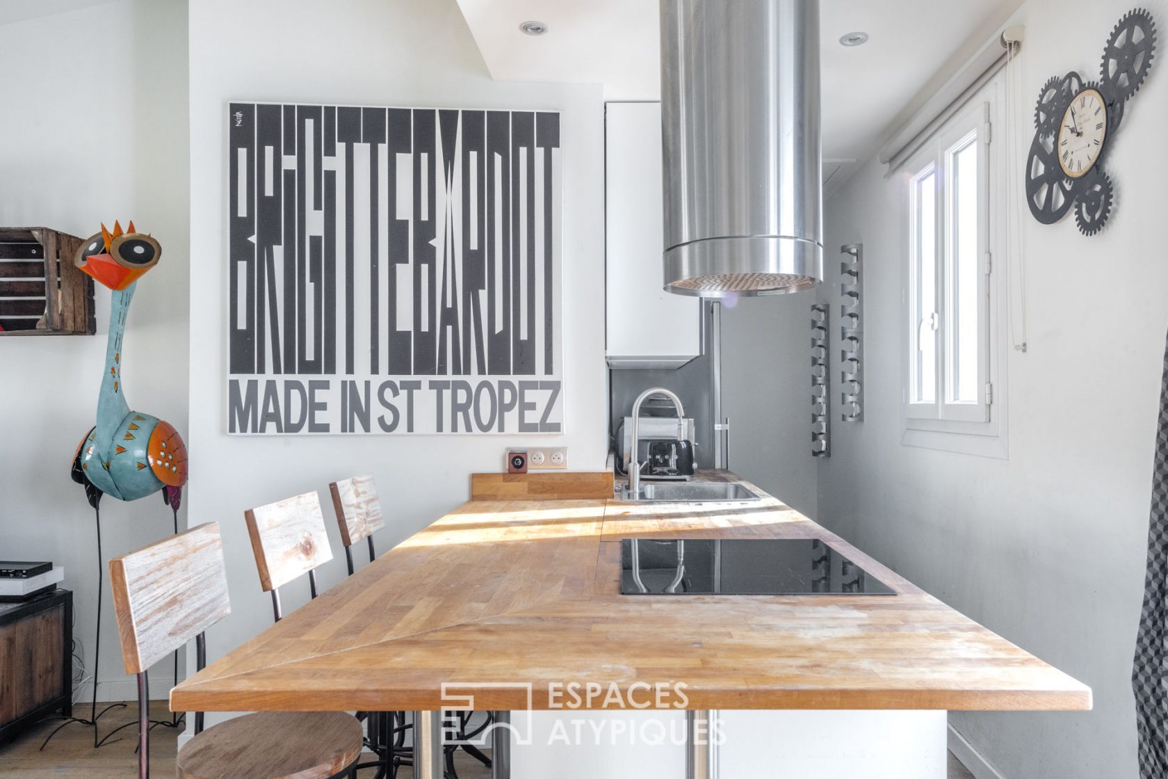 Duplex avec terrasse en centre ville