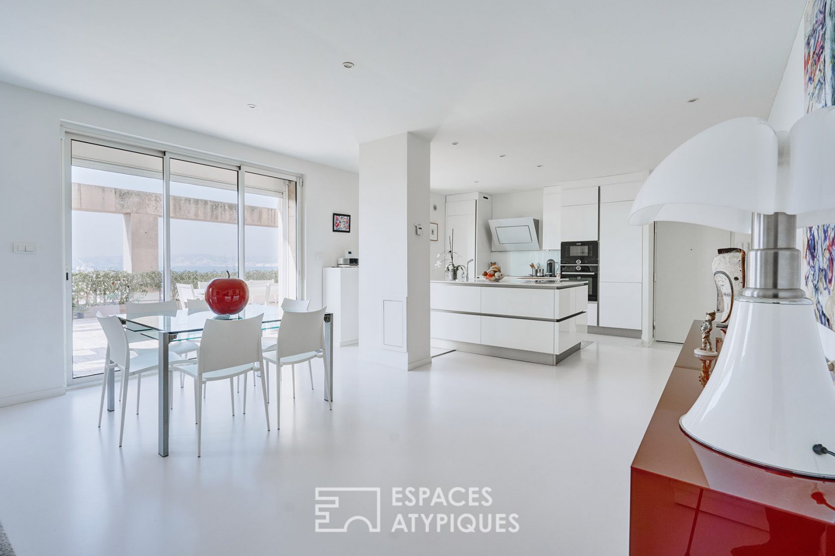 Appartement d’exception avec terrasse et vue mer
