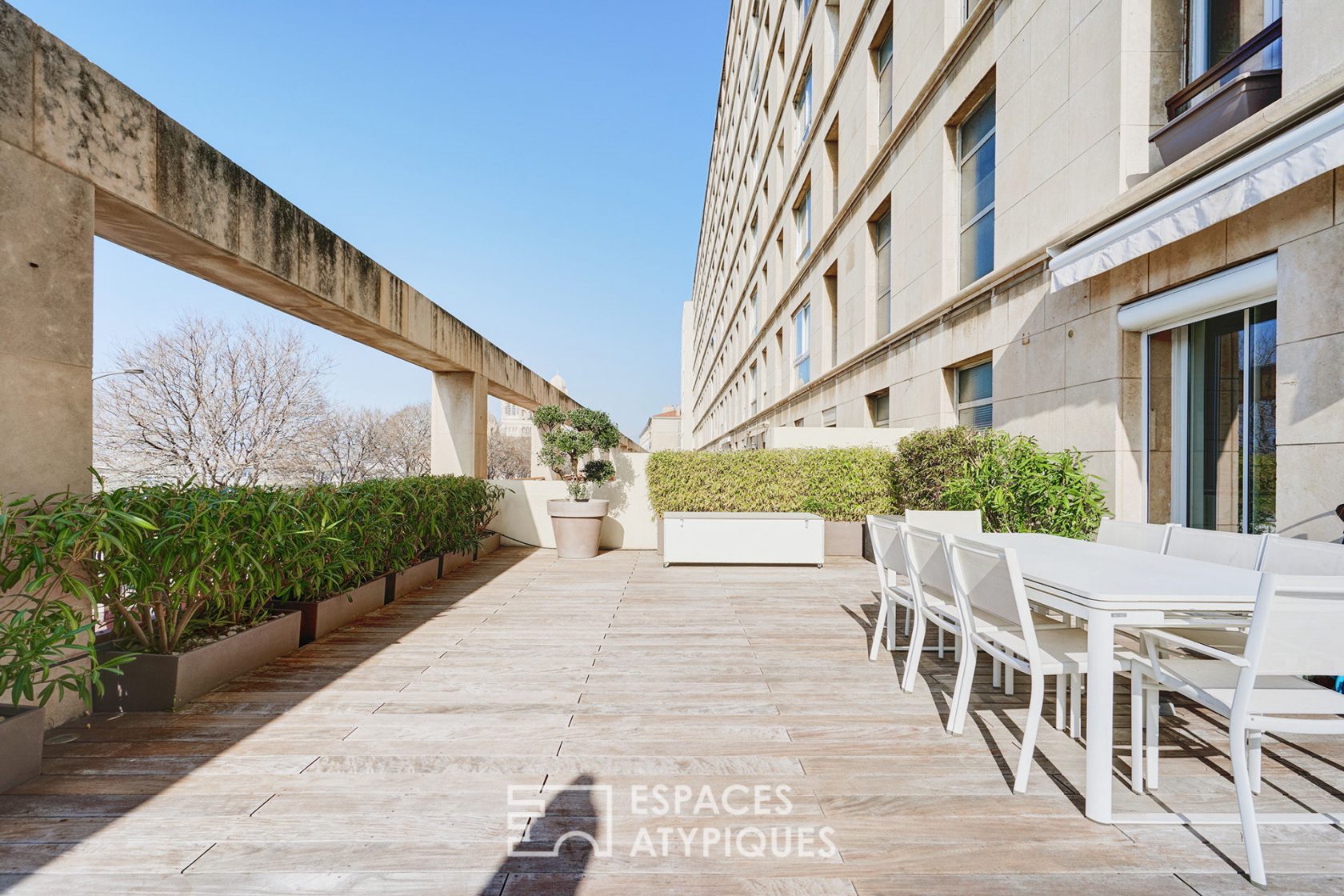 Appartement d’exception avec terrasse et vue mer