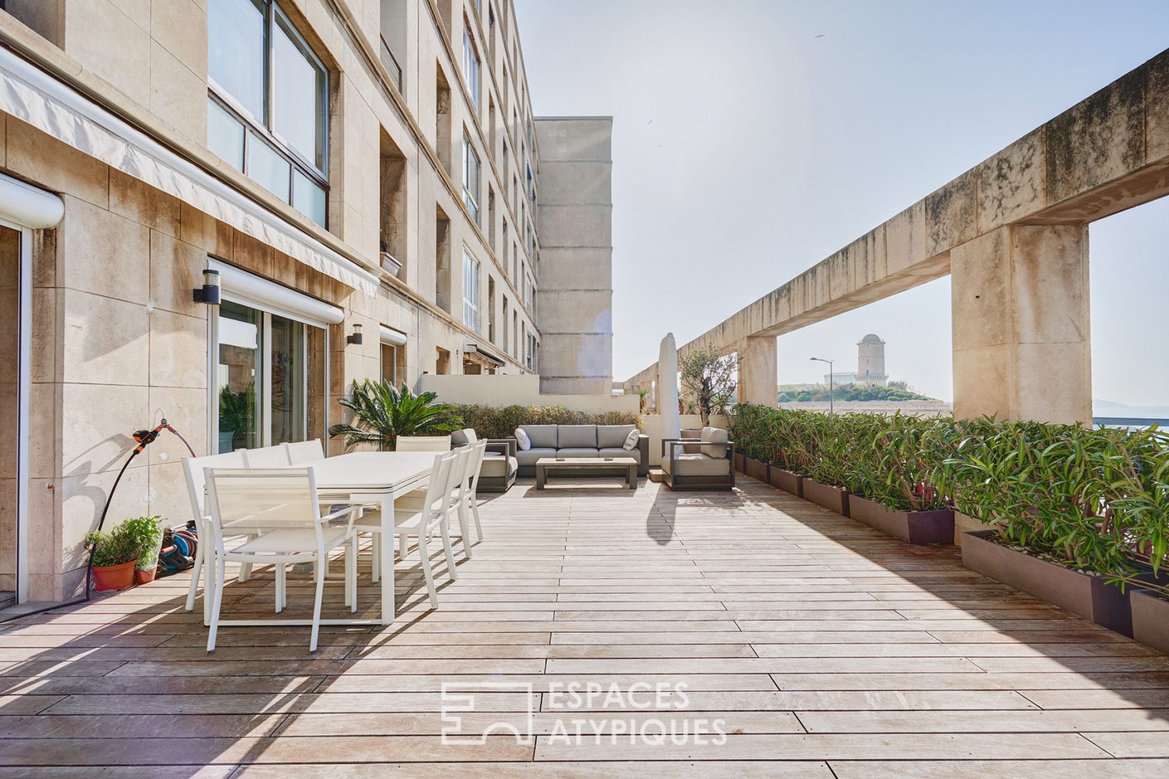 Appartement d’exception avec terrasse et vue mer