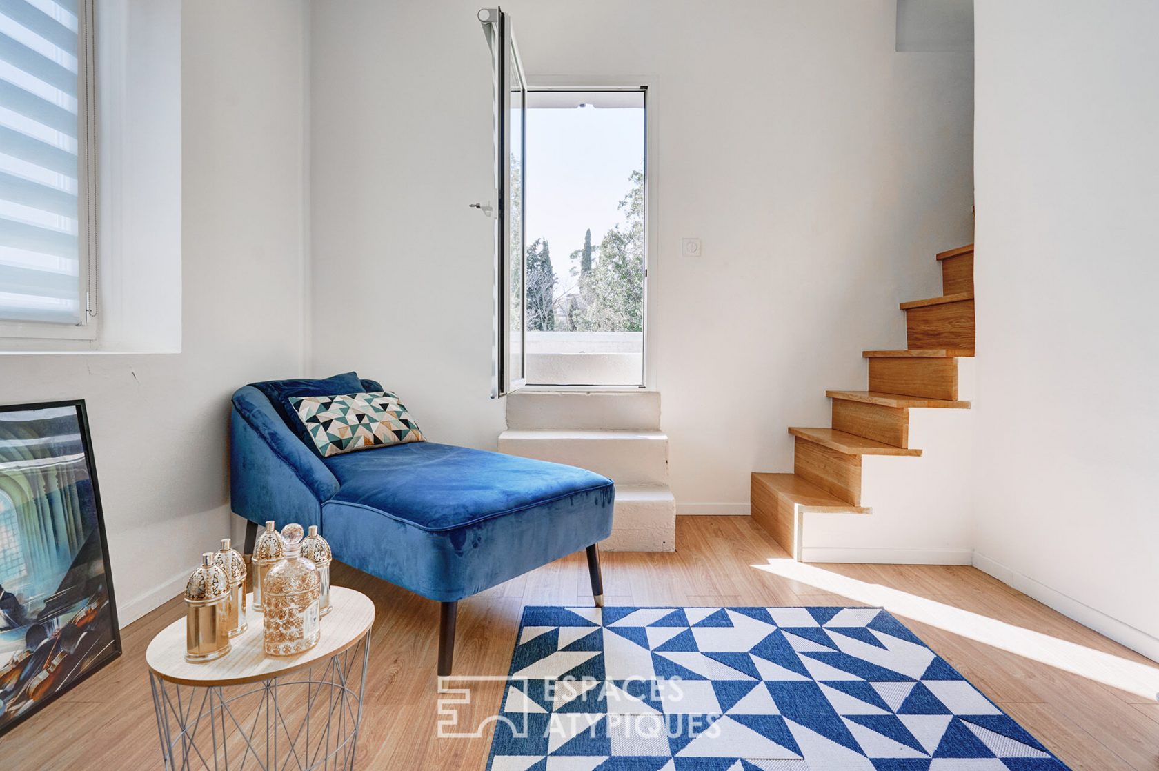 Maison de maître revisitée en contemporain