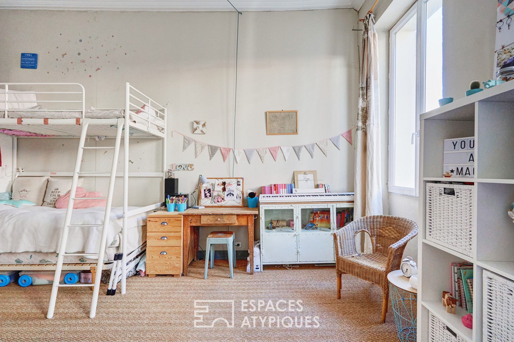 Appartement de caractère avec terrasse à l’Italienne