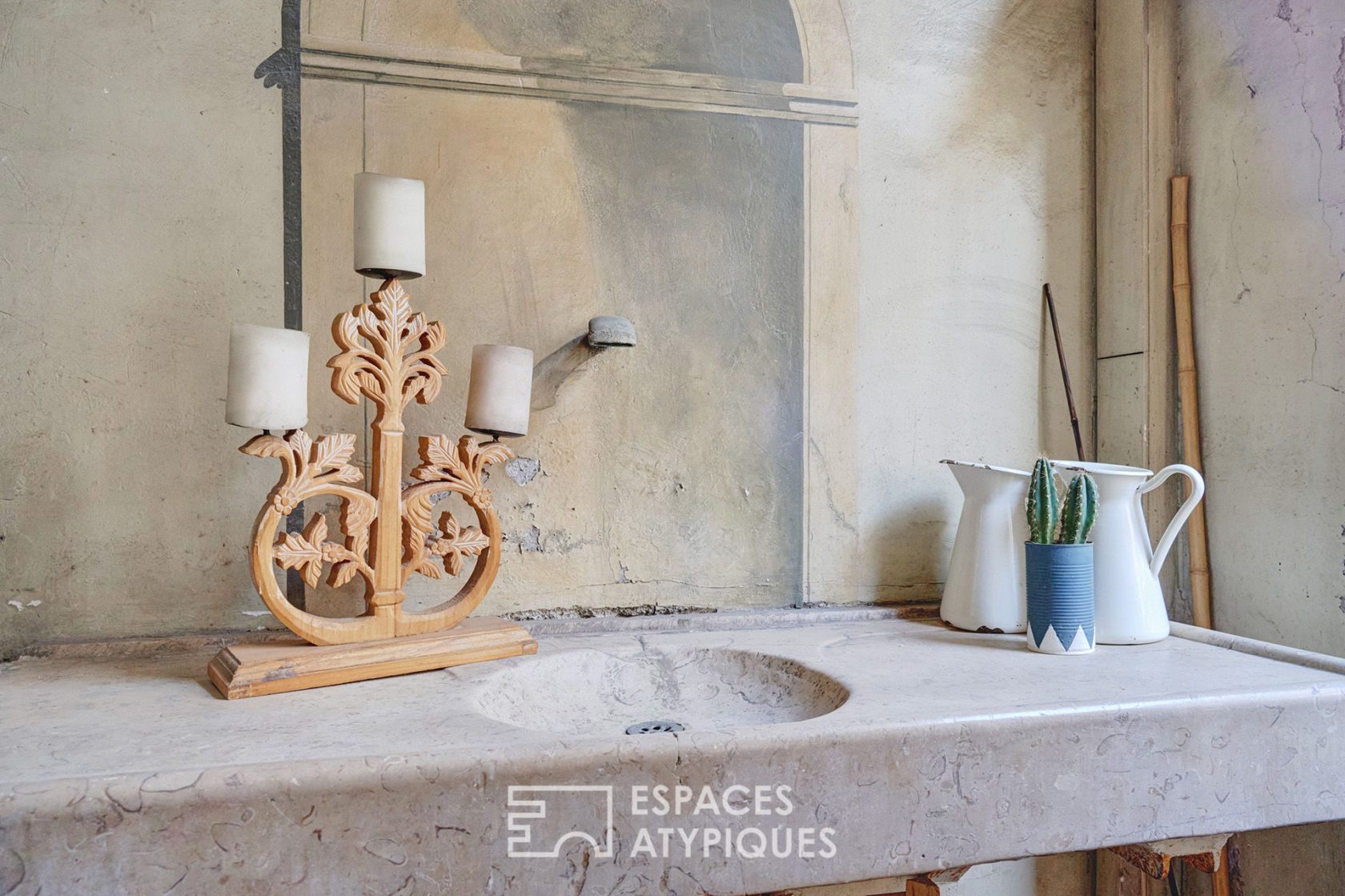 Appartement de caractère avec terrasse à l’Italienne