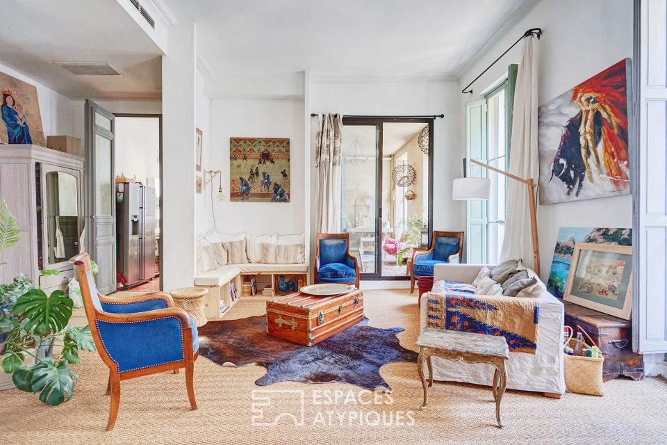 13001 MARSEILLE - Appartement de caractère avec terrasse à l'Italienne - Réf. 1412EM