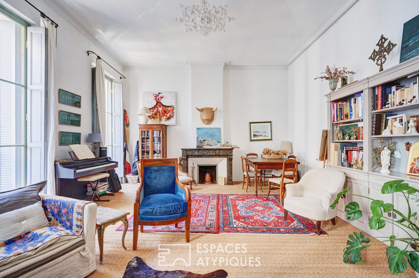 Appartement de caractère avec terrasse à l’Italienne