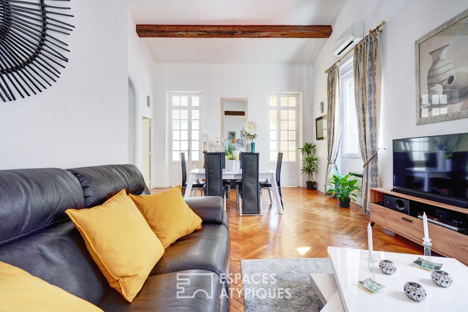 13004 MARSEILLE - Appartement en duplex avec cheminée - Réf. 1425EM