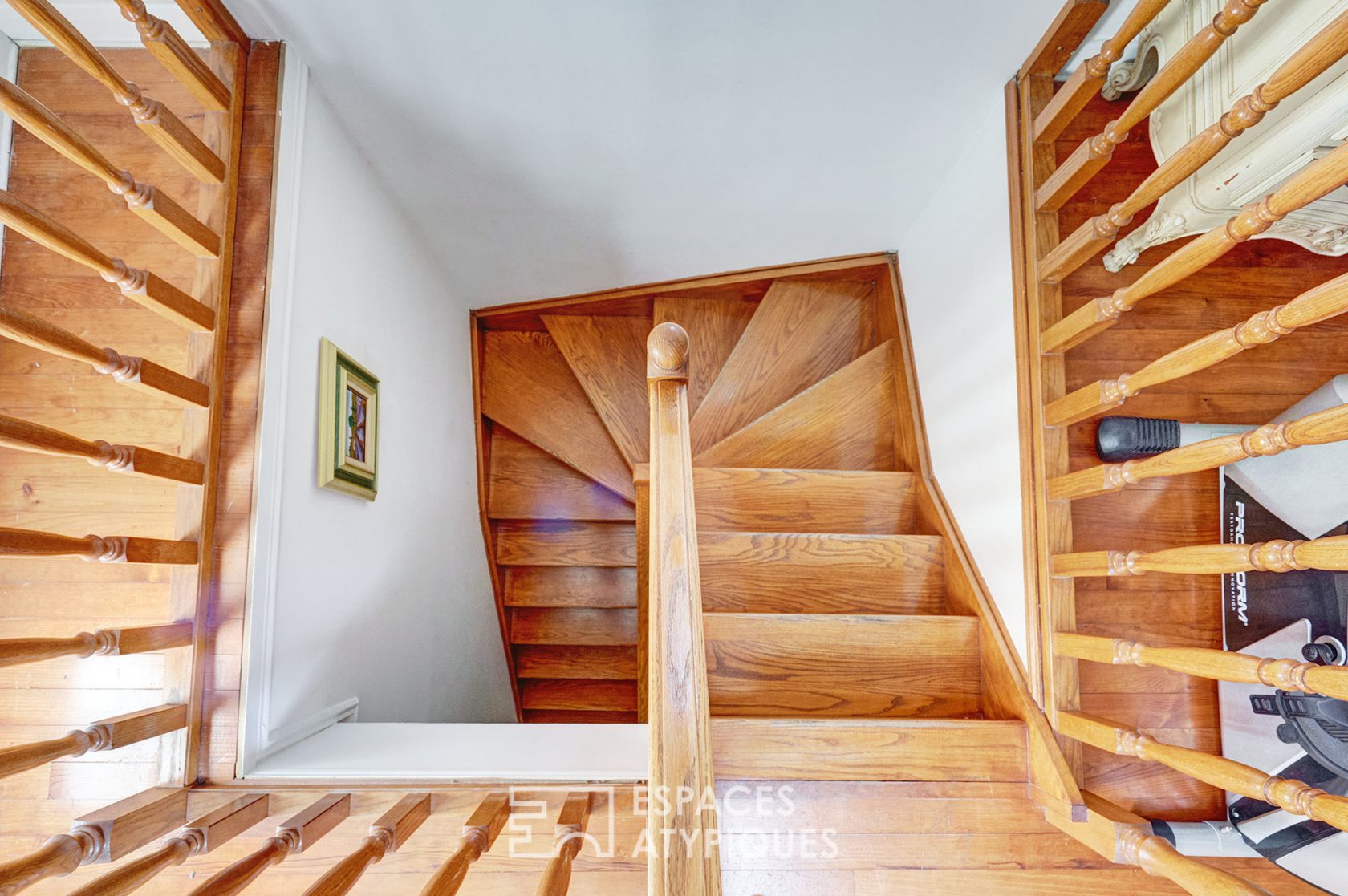 Appartement en duplex avec cheminée