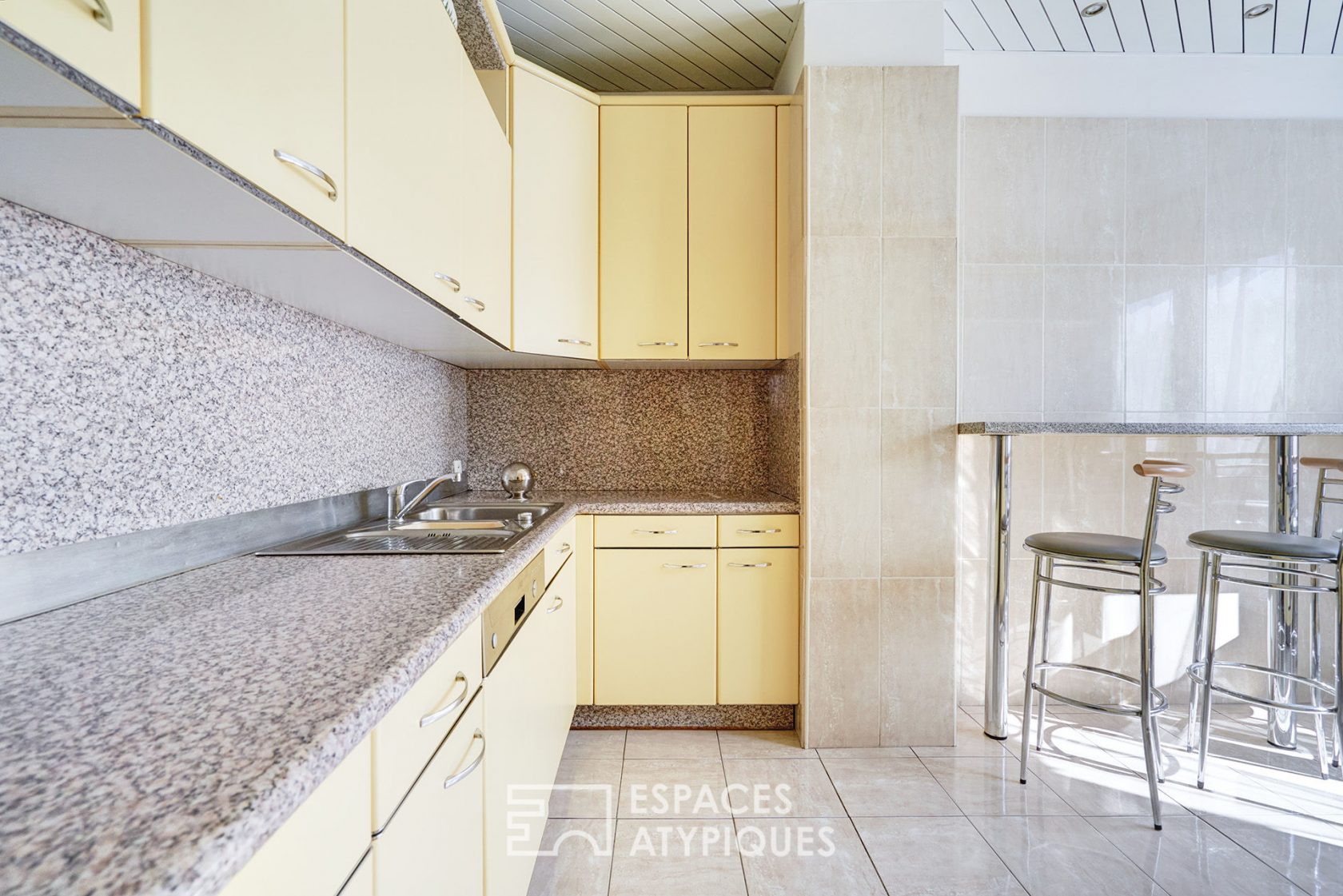 Appartement en duplex avec cheminée
