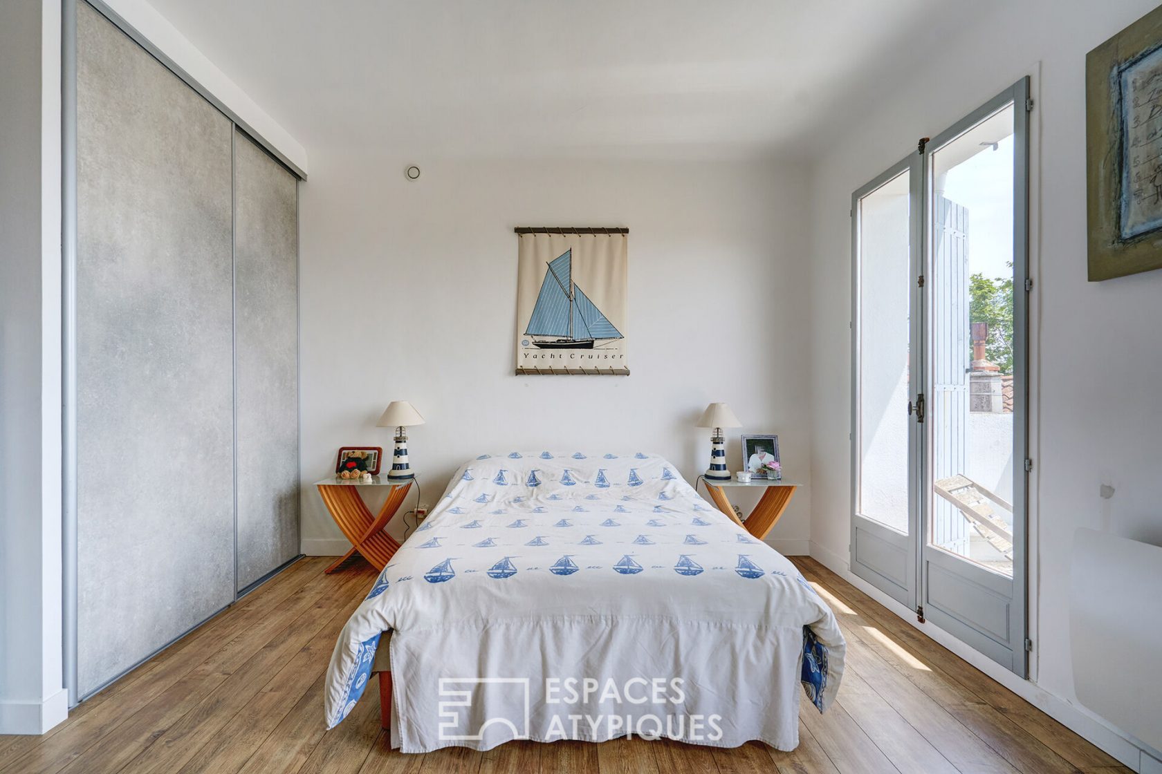Maison de ville avec jardin, terrasses et vue dégagée