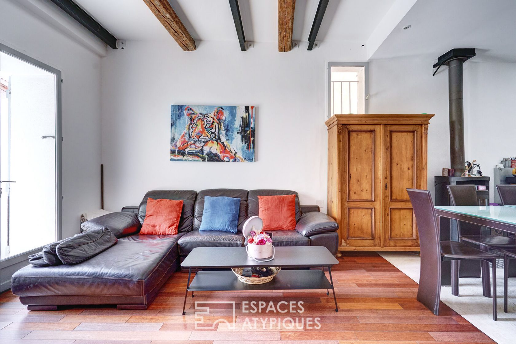 Maison de ville avec jardin, terrasses et vue dégagée