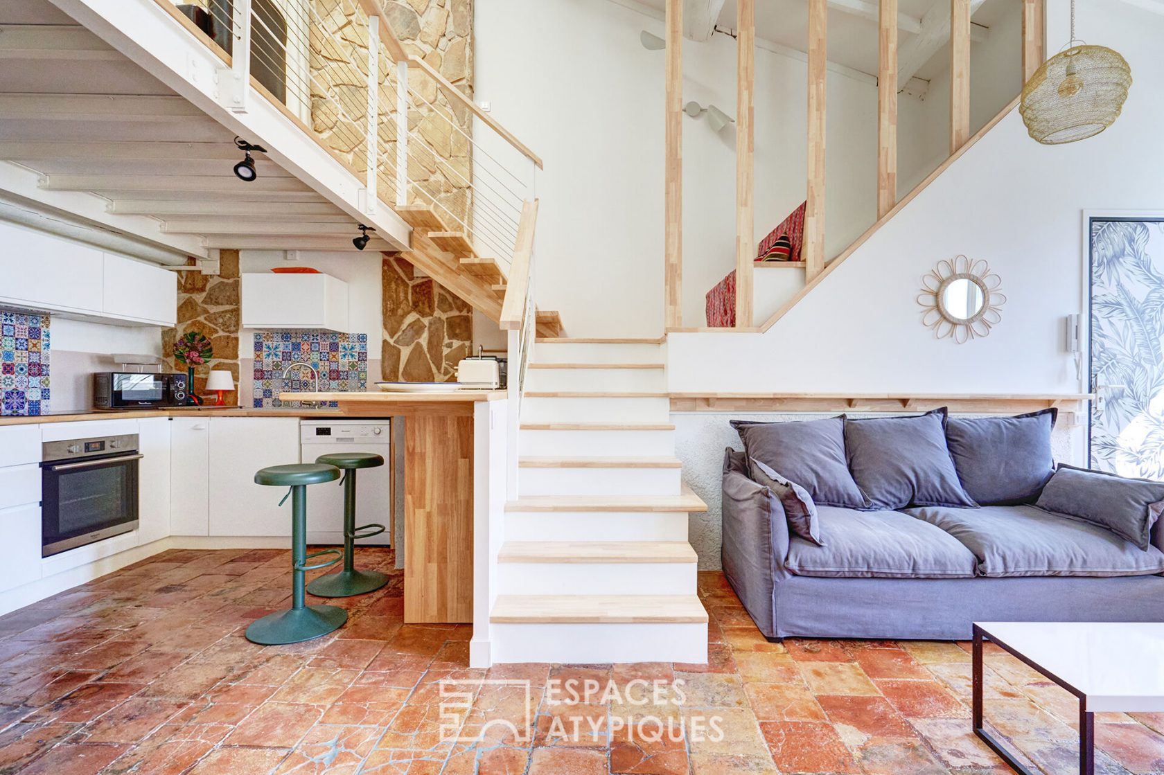 Loft en duplex dans une ancienne savonnerie
