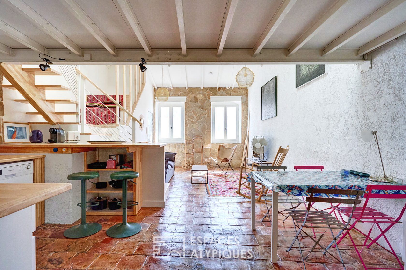Loft en duplex dans une ancienne savonnerie