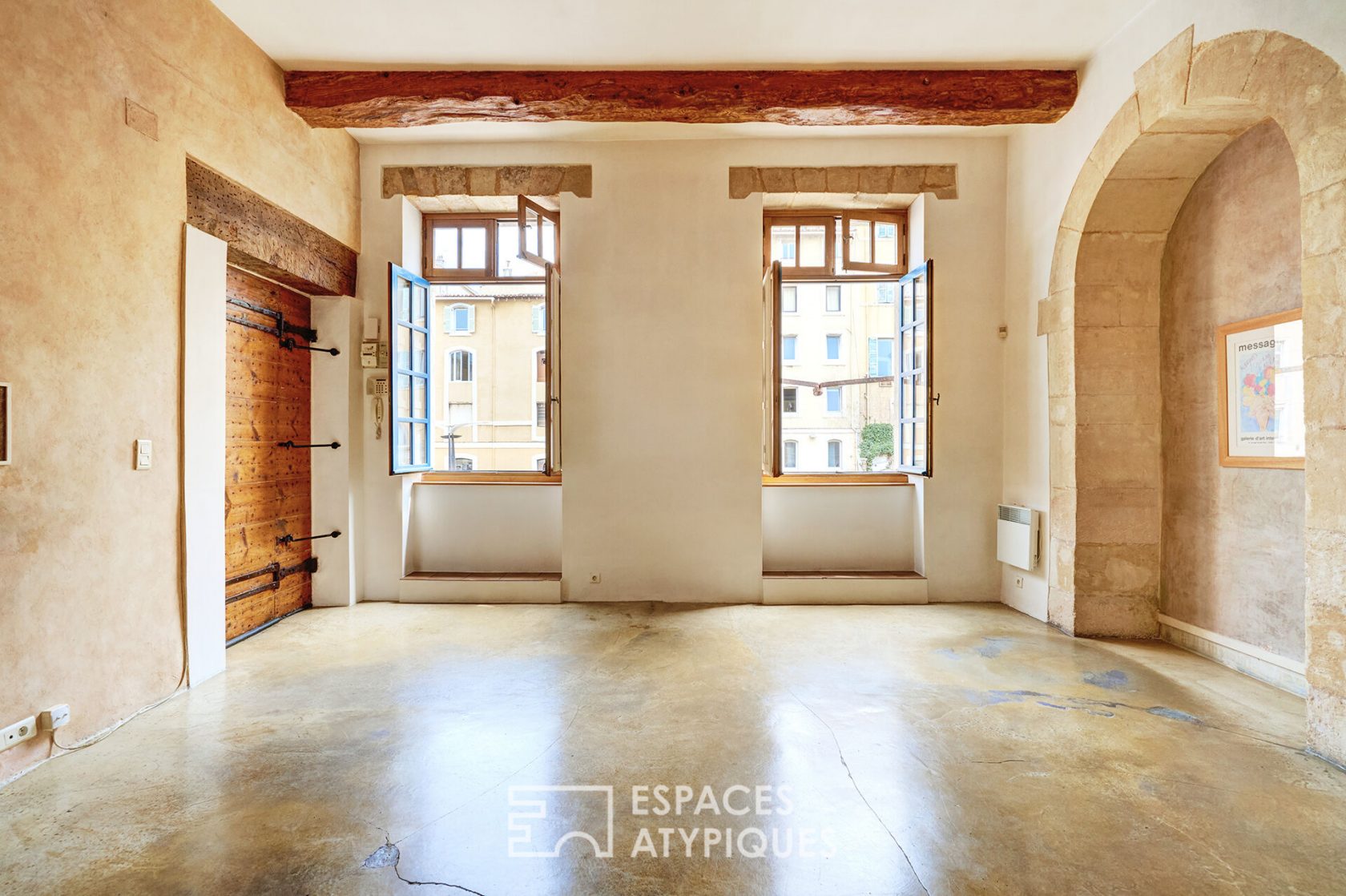 Loft in a former arsenal