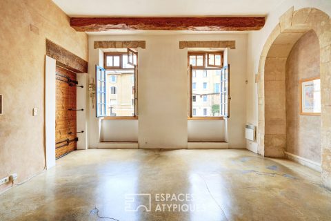 Loft in a former arsenal