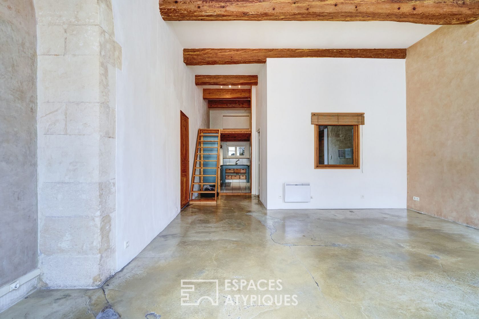 Loft in a former arsenal