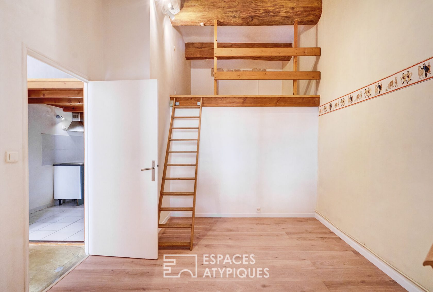 Loft in a former arsenal