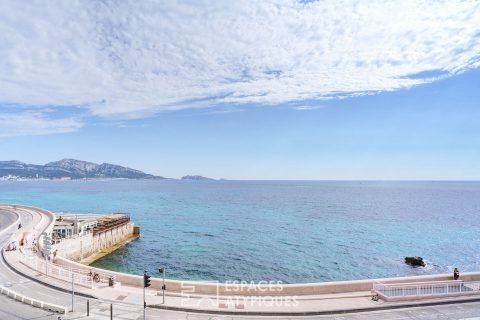 Renovated apartment with sea view
