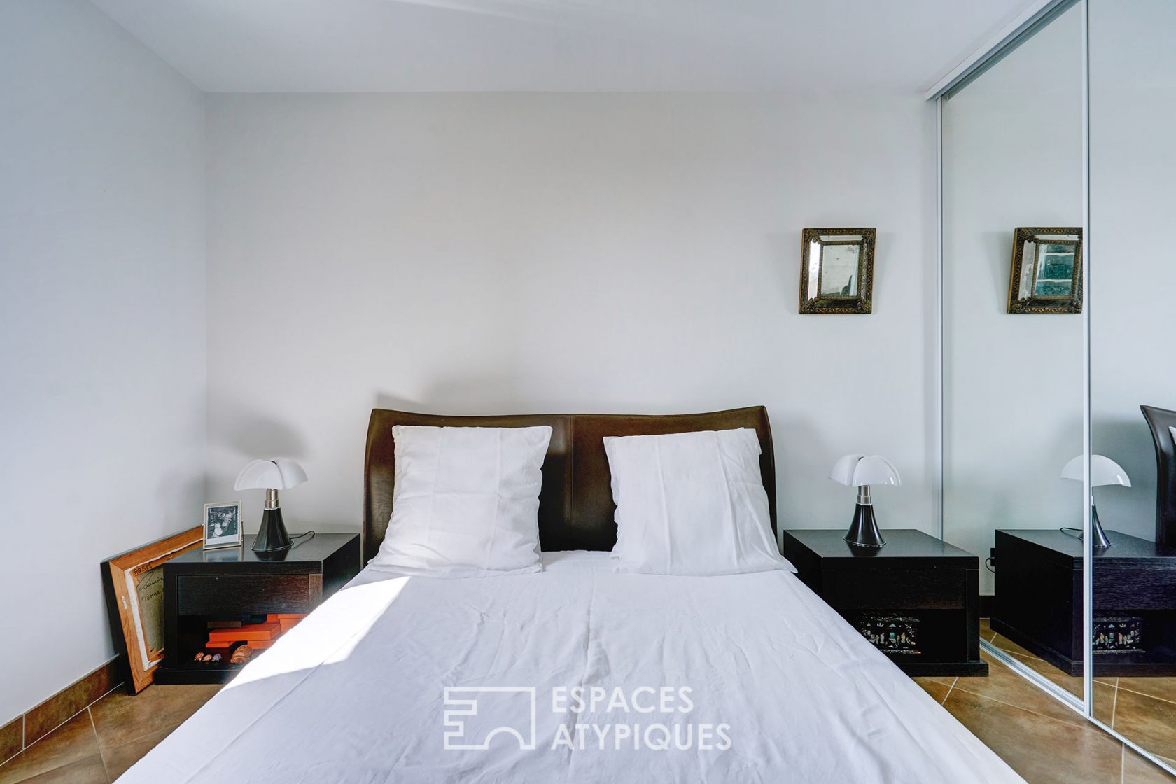 Duplex contemporain avec terrasse en dernier étage