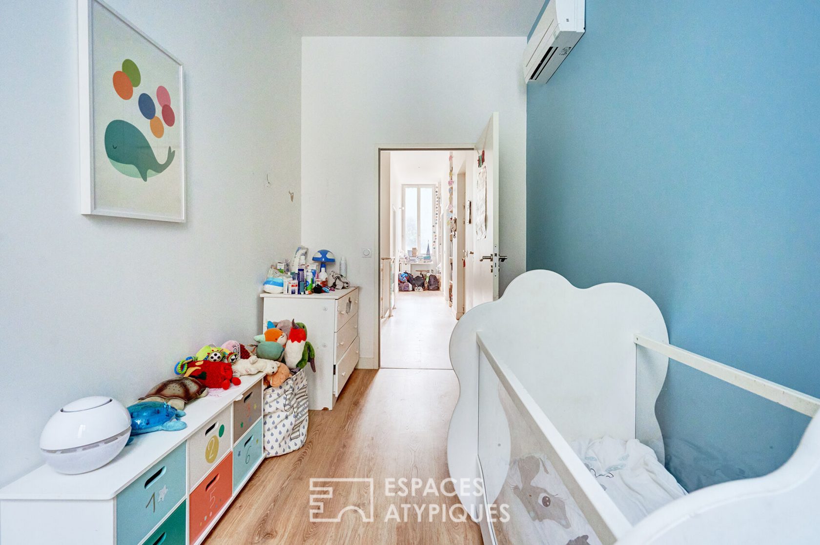 Duplex avec jardin et terrasse