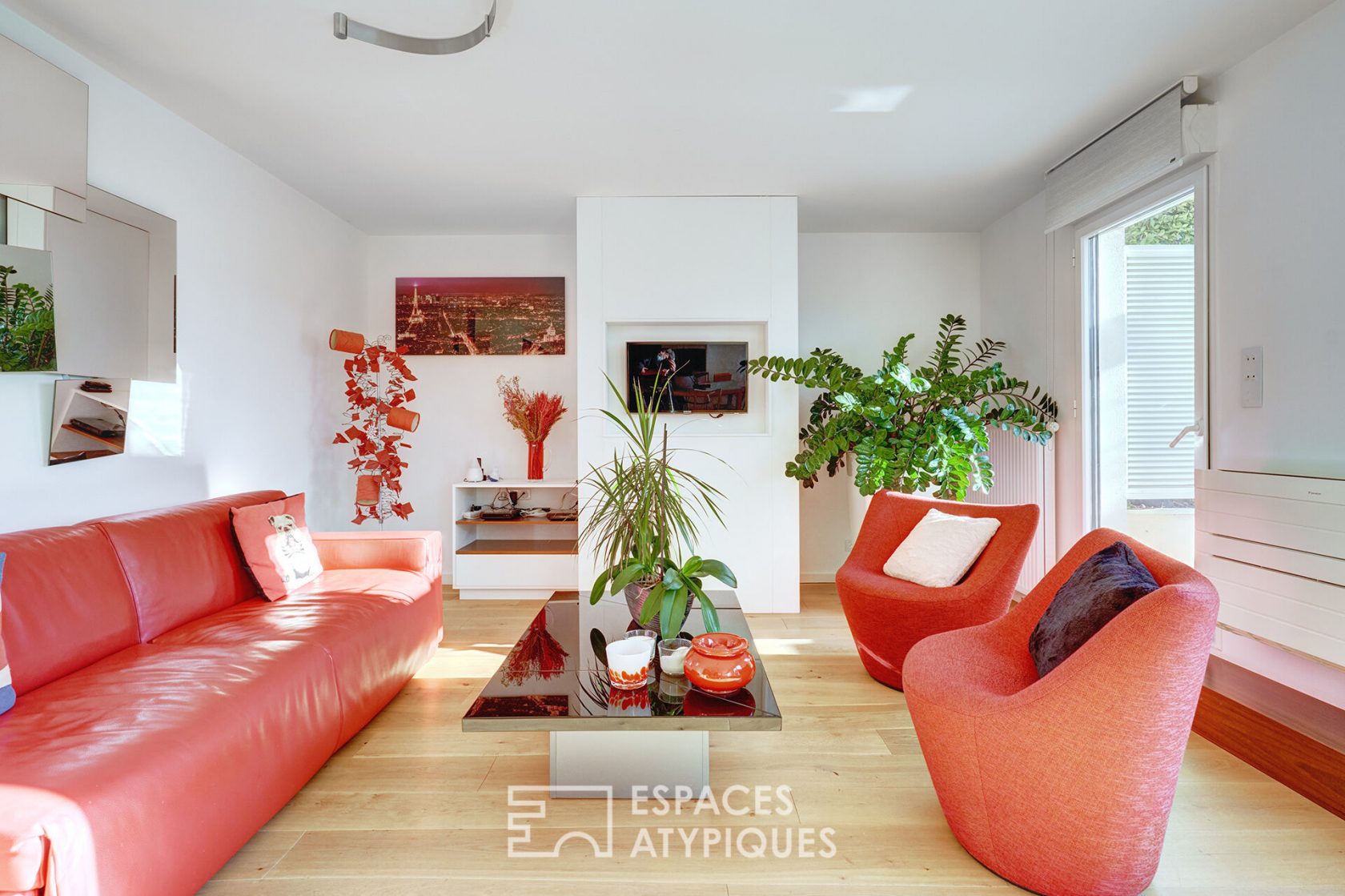 Appartement contemporain avec terrasse et vue