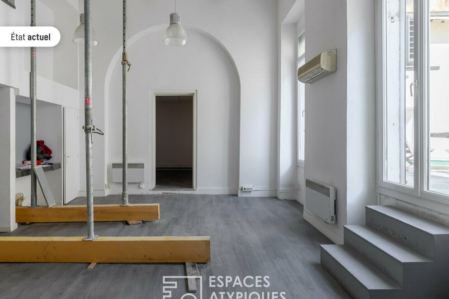 Appartement avec terrasse à réhabiliter en hyper centre