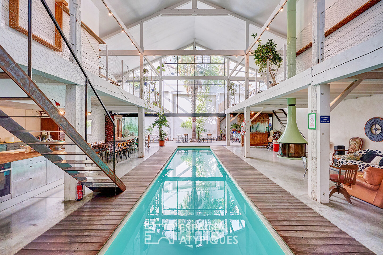 Loft avec piscine de Rudy Ricciotti