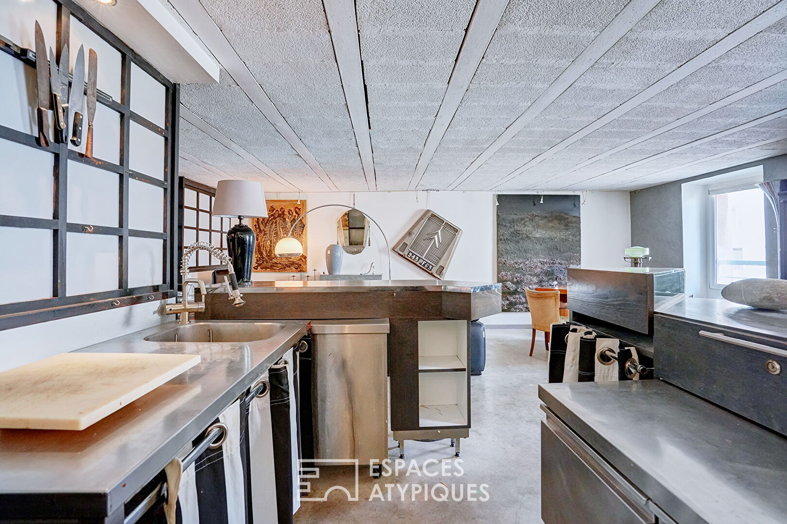 Loft d’artiste dans une ancienne manufacture
