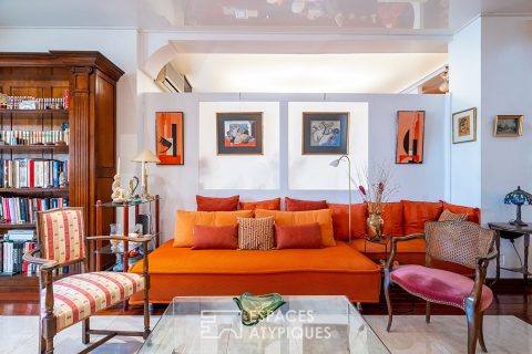 Apartment with loggia and views