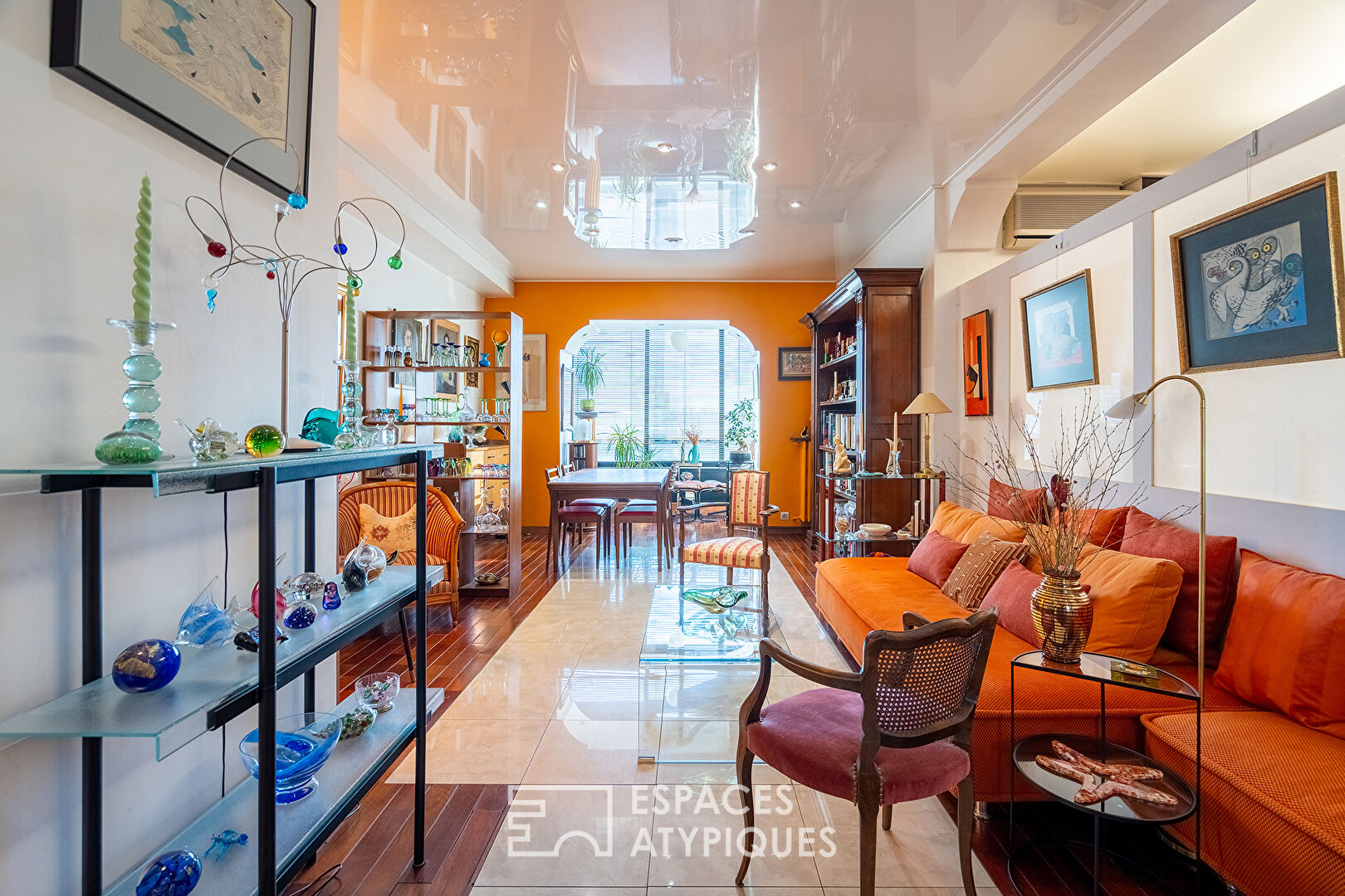 Apartment with loggia and views