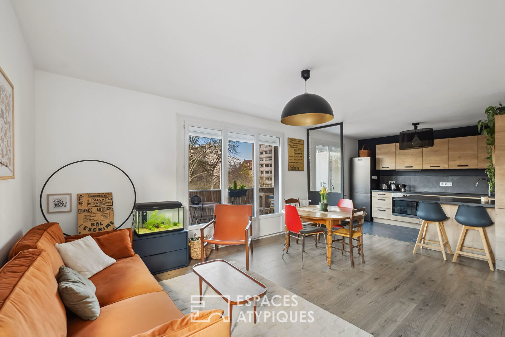 Appartement T3 paisible au Point du Jour à Lyon 5e