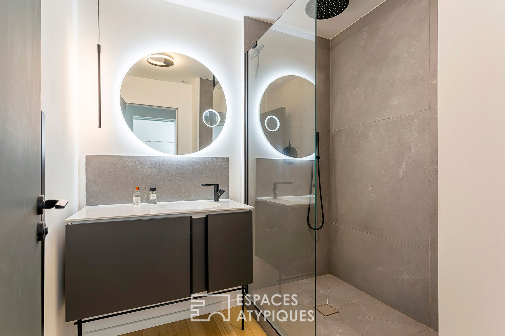 Architect renovation with balcony and view