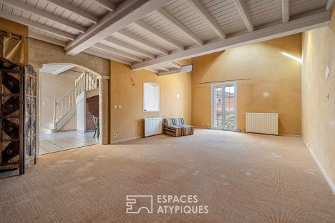 Duplex de caractère à rénover sur Irigny