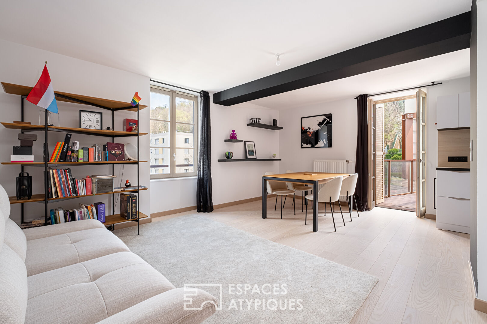 Appartement avec terrasse dans une ancienne abbaye