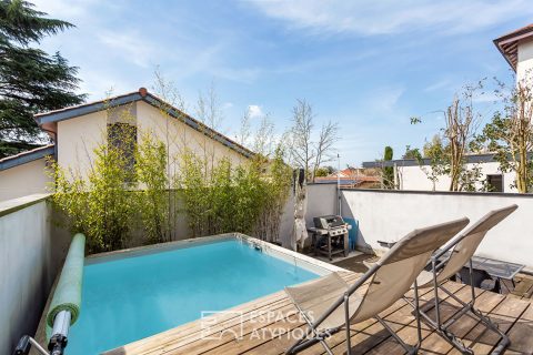 Maison d&rsquo;architecte avec jardin et piscine