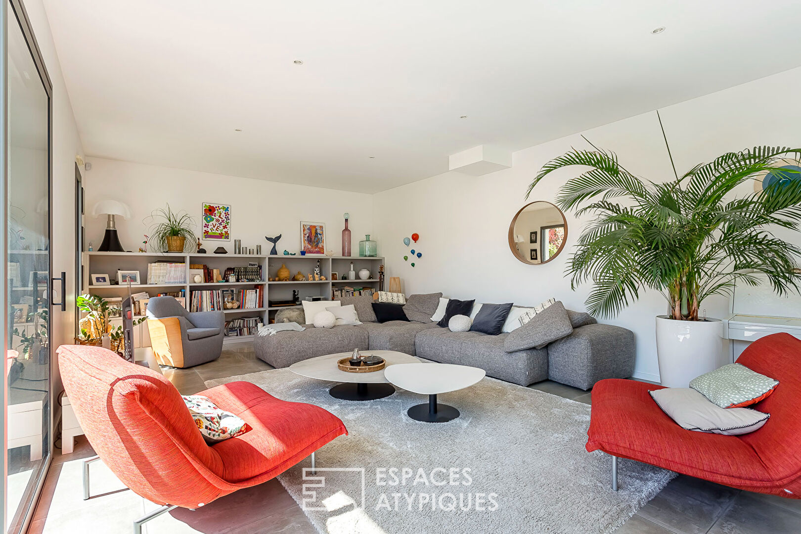Maison contemporaine avec piscine